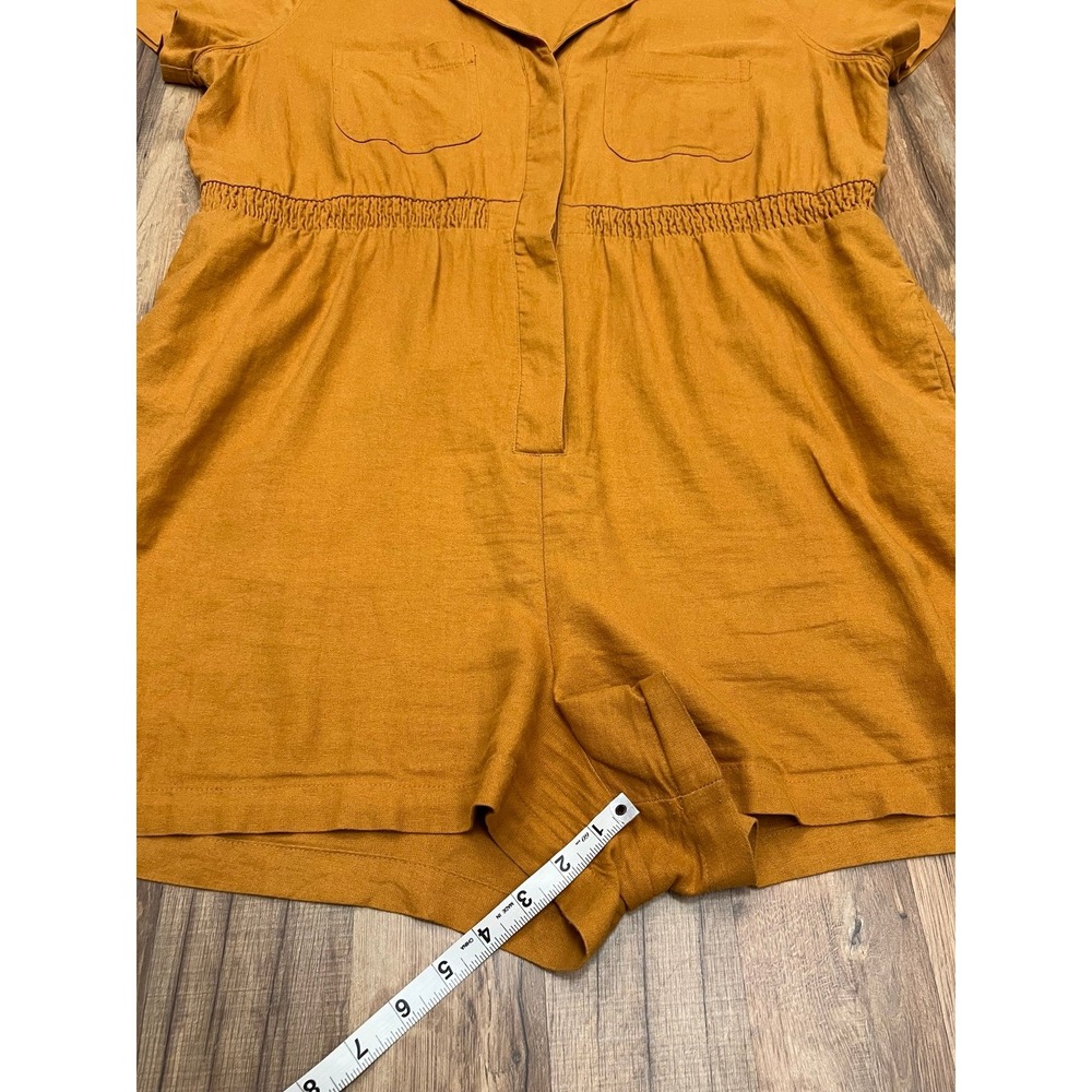 Universal Thread Rust Colored Romper Relaxed Fit … - image 7